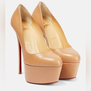 NEW!!! Christian Louboutin pump Alta 160 high heels shoes 37.5 Retail 1195$